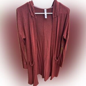 Maroon Cardigan